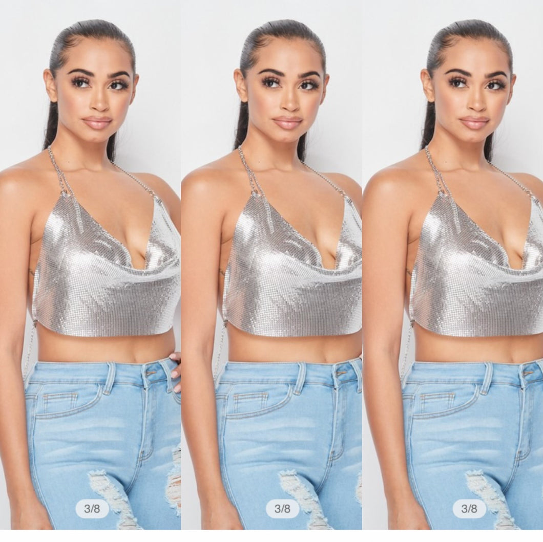 Shinning crop top